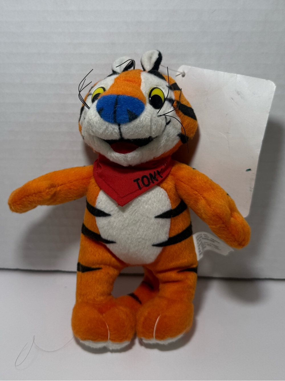 Vintage 1999 Tony the Tiger Plush Toy Kellogg's Cereal Promo 7" With Tags
